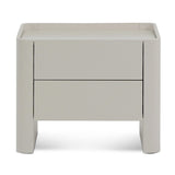 Ex Display - Latonya Bedside Table - Light Grey Bedside Table Iggy-Core