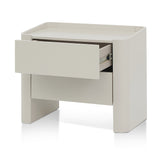 Latonya Bedside Table - Warm Grey Bedside Table Iggy-Core