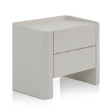 Ex Display - Latonya Bedside Table - Light Grey Bedside Table Iggy-Core
