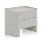 Ex Display - Latonya Bedside Table - Light Grey Side Table IGGY-Core   