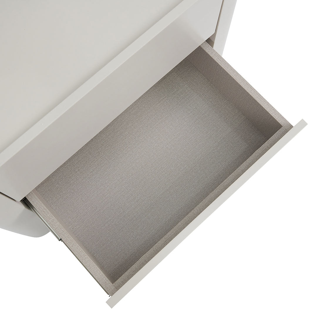 Latonya Bedside Table - Warm Grey Bedside Table Iggy-Core