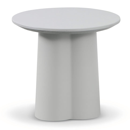 Polly Round Side Table - Light Grey Side Table Swady-Core   