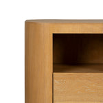 Ex Display - Navin Bedside Table - Dusty Oak Bedside Table Valerie-Core   
