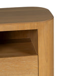 Ex Display - Navin Bedside Table - Dusty Oak Bedside Table Valerie-Core   