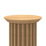 Marty Round Side Table - Natural Oak Side Table Century-Core