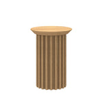 Marty Round Side Table - Natural Oak Side Table Century-Core