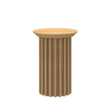 Marty Round Side Table - Natural Oak Side Table Century-Core