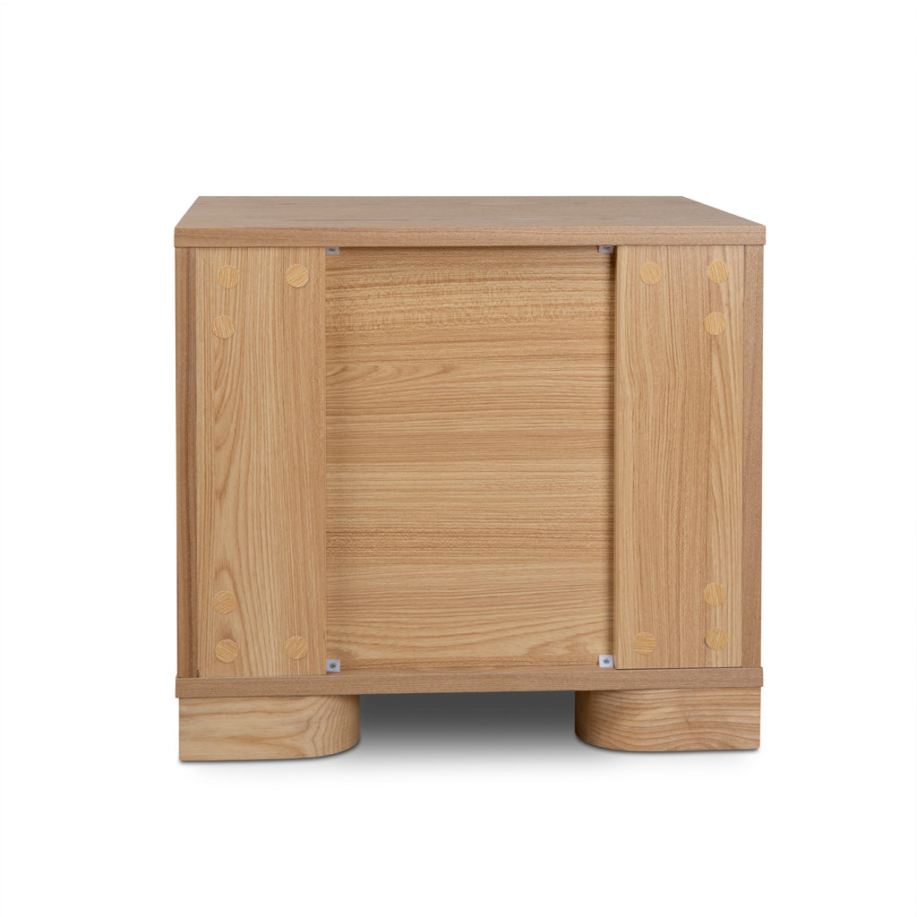 Riley Bedside Table - Natural Bedside Table Dwood-Core   
