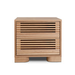 Riley Bedside Table - Natural Bedside Table Dwood-Core   