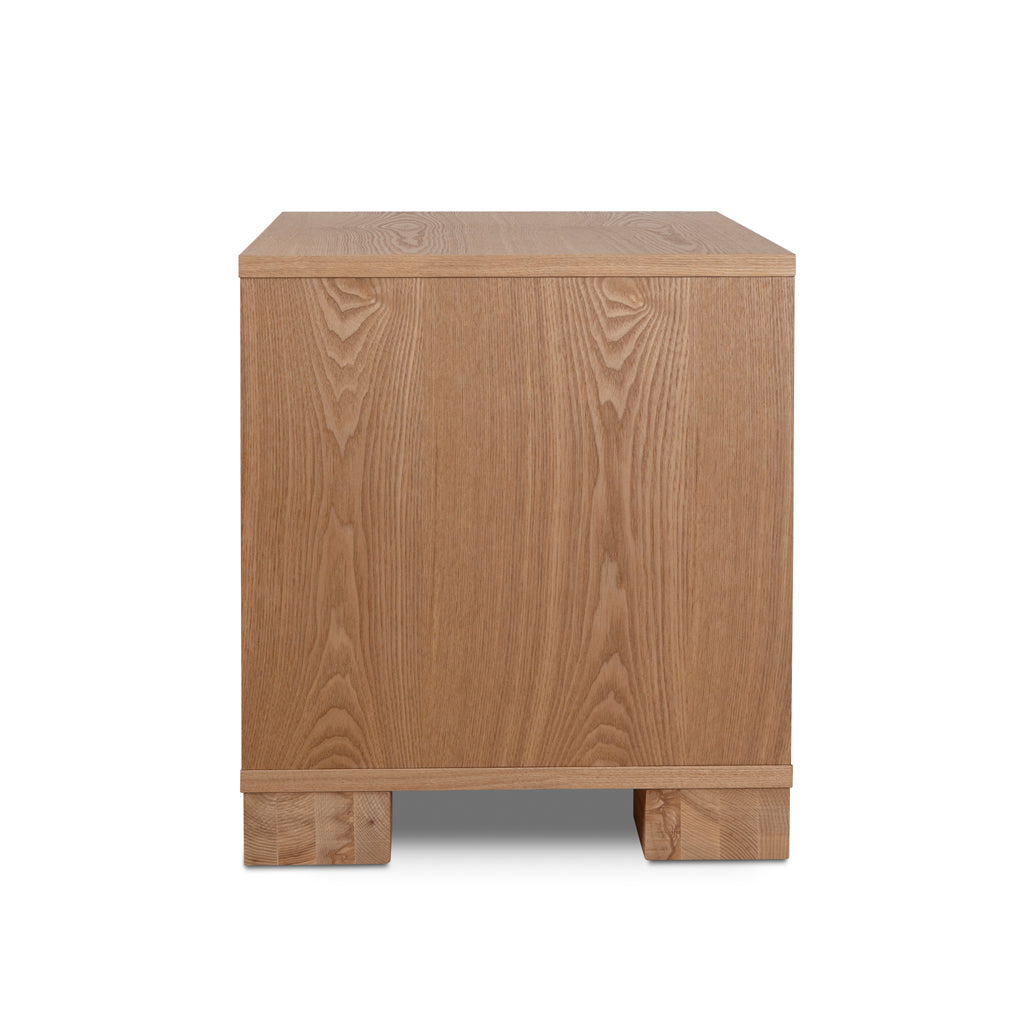 Riley Bedside Table - Natural Bedside Table Dwood-Core   