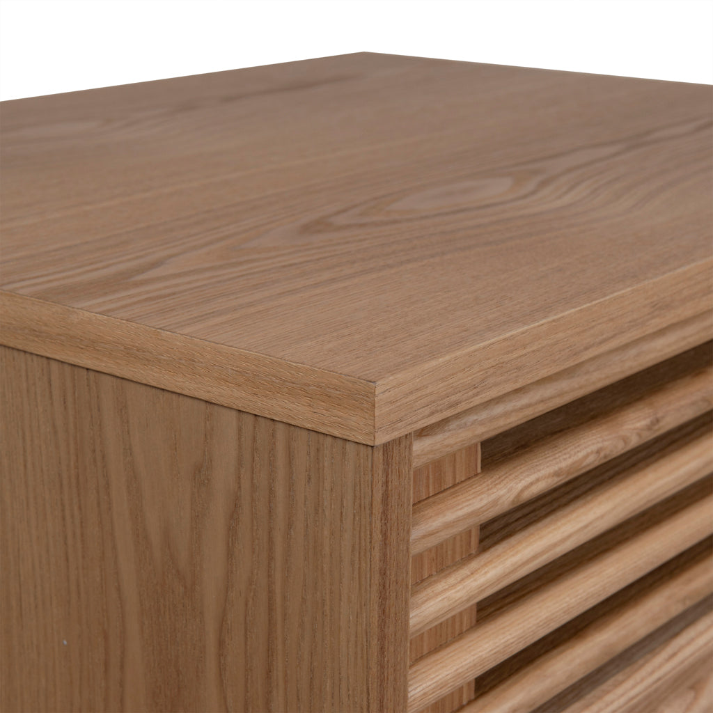 Riley Bedside Table - Natural Bedside Table Dwood-Core   