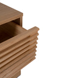 Riley Bedside Table - Natural Bedside Table Dwood-Core   