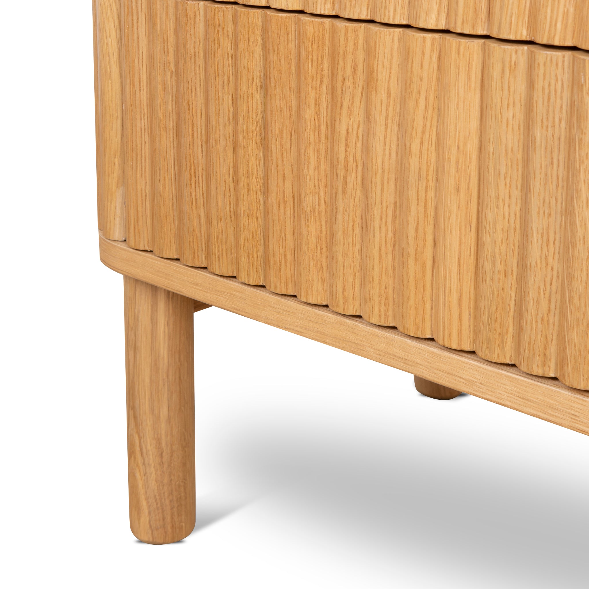 Ex Display - Melita Bedside Table - Natural Bedside Table KD-Core