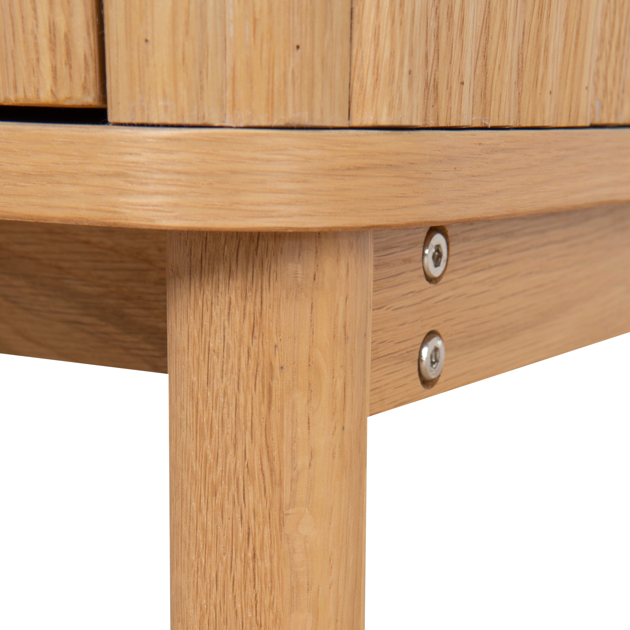 Ex Display - Melita Bedside Table - Natural Bedside Table KD-Core