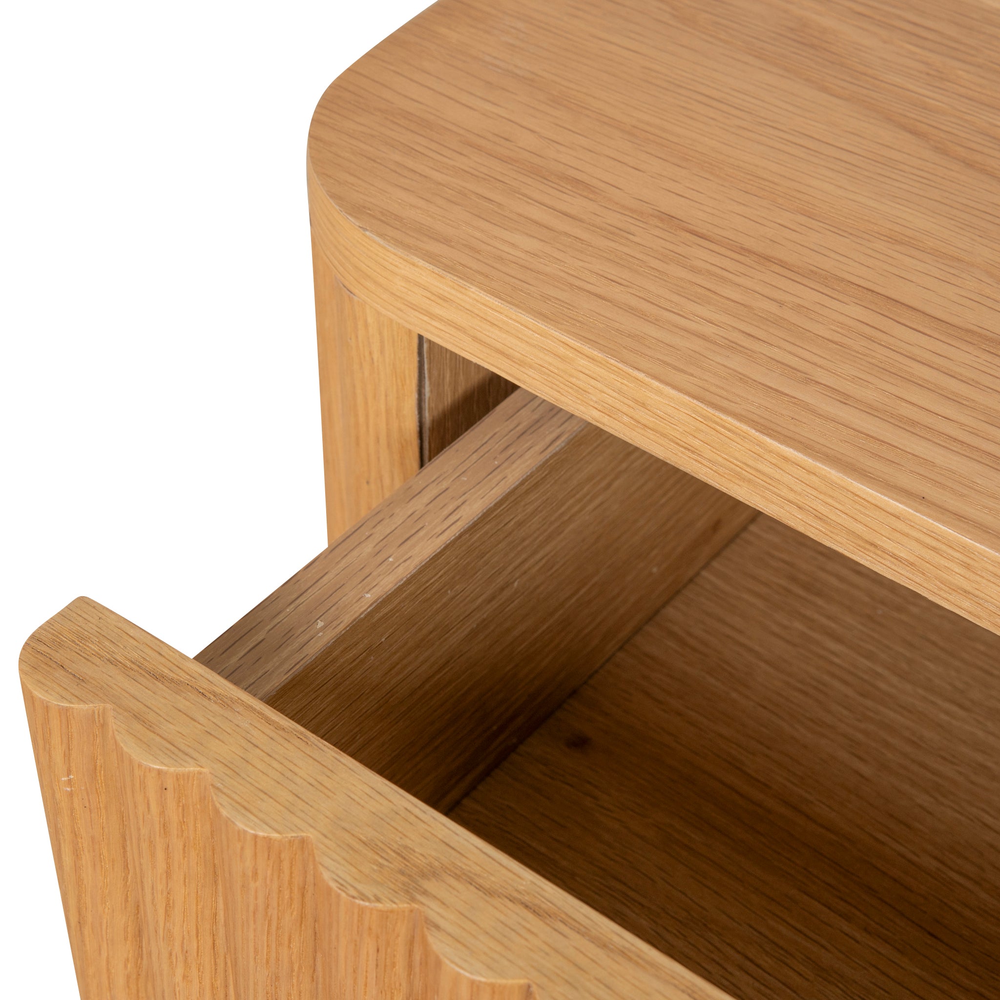 Ex Display - Melita Bedside Table - Natural Bedside Table KD-Core