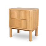 Ex Display - Melita Bedside Table - Natural Bedside Table KD-Core
