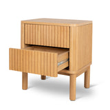 Ex Display - Melita Bedside Table - Natural Bedside Table KD-Core