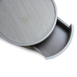 Ex Display - Nithya Bedside Table - Light Grey Bedside Table Iggy-Core   