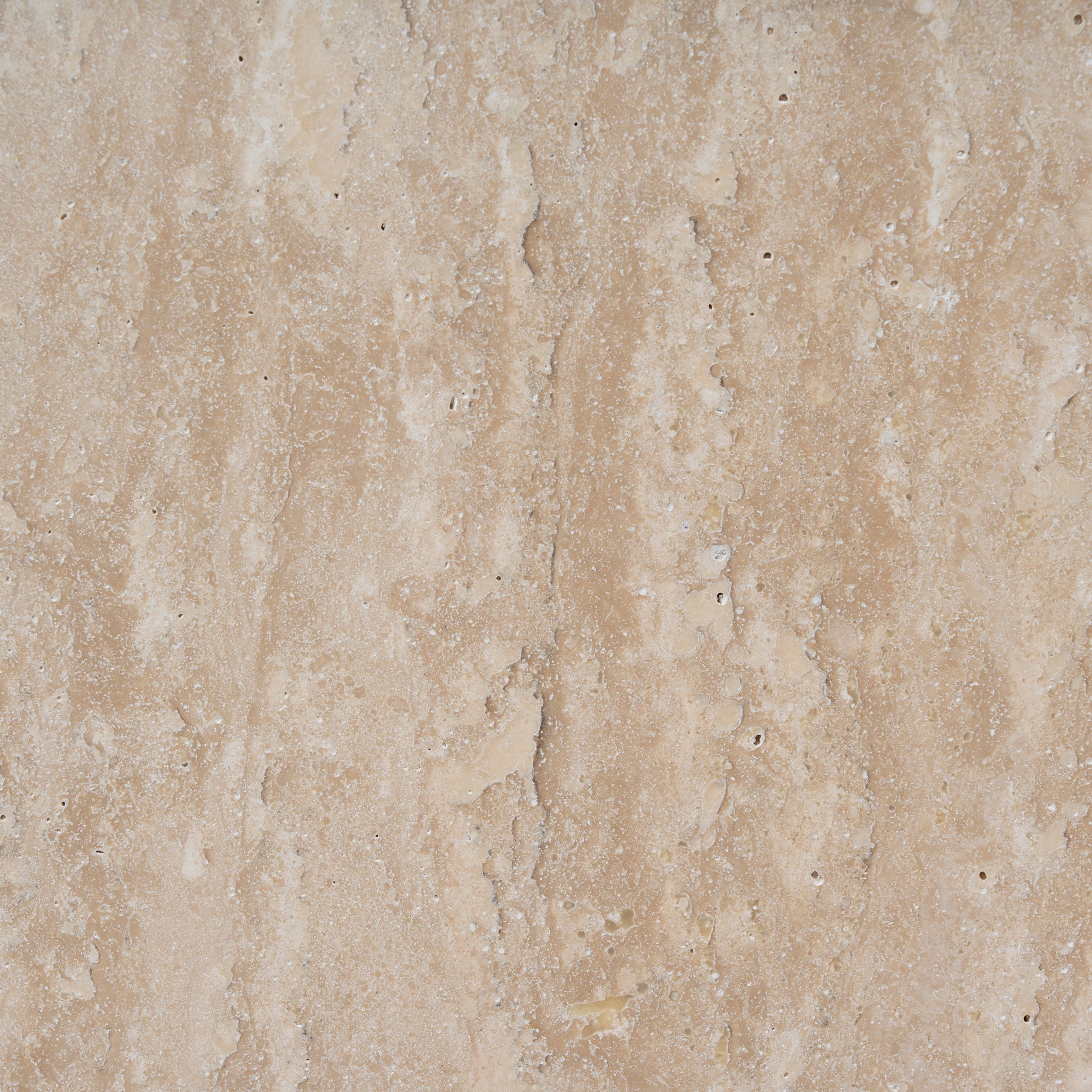 Agosti Travertine Marble Round Side Table - White Wash Side Table Nicki-Core