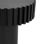 Ex Display - Alfaro 50cm Round Side Table - Full Black Side Table Century-Core