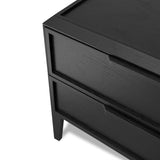 Imrich Bedside Table - Full Black Bedside Table Century-Core   