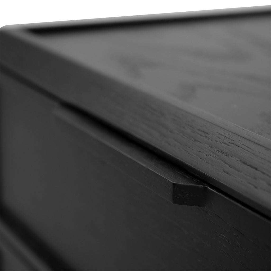 Imrich Bedside Table - Full Black Bedside Table Century-Core   