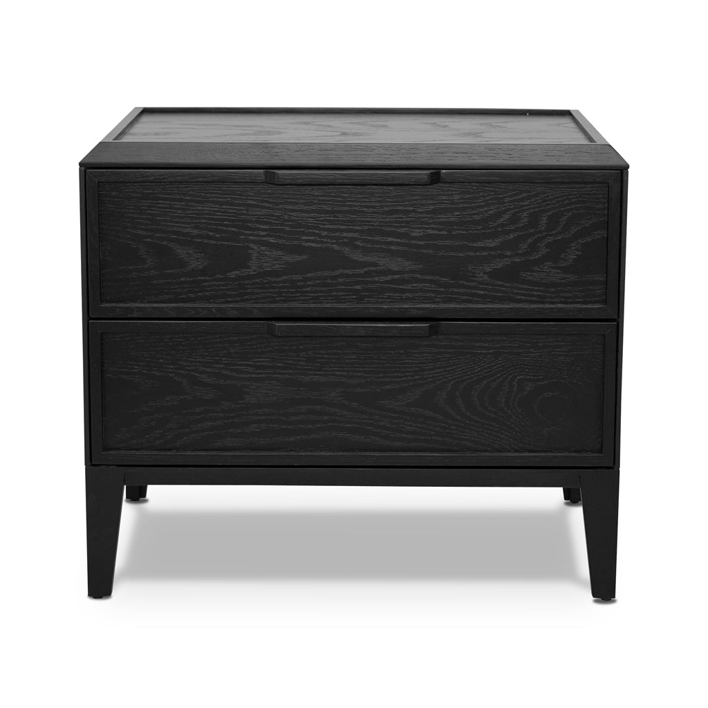 Imrich Bedside Table - Full Black Bedside Table Century-Core