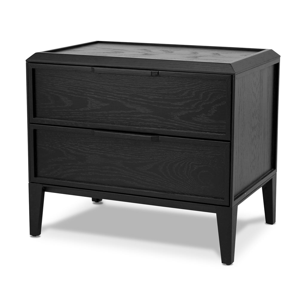 Imrich Bedside Table - Full Black Bedside Table Century-Core