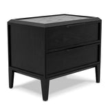 Imrich Bedside Table - Full Black Bedside Table Century-Core   