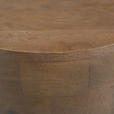 Metody 40cm Round Side Table - Walnut Side Table Rebhi-Core