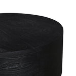 Metody 40cm Round Side Table - Black Side Table Rebhi-Core   