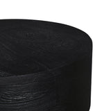 Metody 40cm Round Side Table - Black Side Table Rebhi-Core   