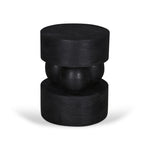 Metody 40cm Round Side Table - Black Side Table Rebhi-Core   