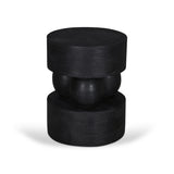 Metody 40cm Round Side Table - Black Side Table Rebhi-Core   