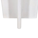 Ex Display - Savio 40cm Round Side Table - Cafe White Side Table Rebhi-Core