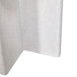 Ex Display - Savio 40cm Round Side Table - Cafe White Side Table Rebhi-Core