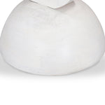 Ex Display - Dima 38cm Round Side Table - Cafe White Side Table Rebhi-Core