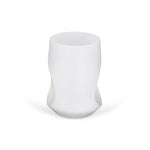 Baldini 32cm Round Side  Table - White Side Table Rebhi-Core   
