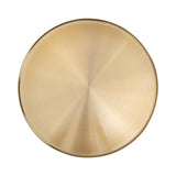 Ex Display - Pravina 45cm Brushed Gold Side Table - Carrara Marble Side Table NY-Core