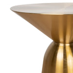 Ex Display - Zenon 45cm Round Side Table - Gold Side Table NY-Core