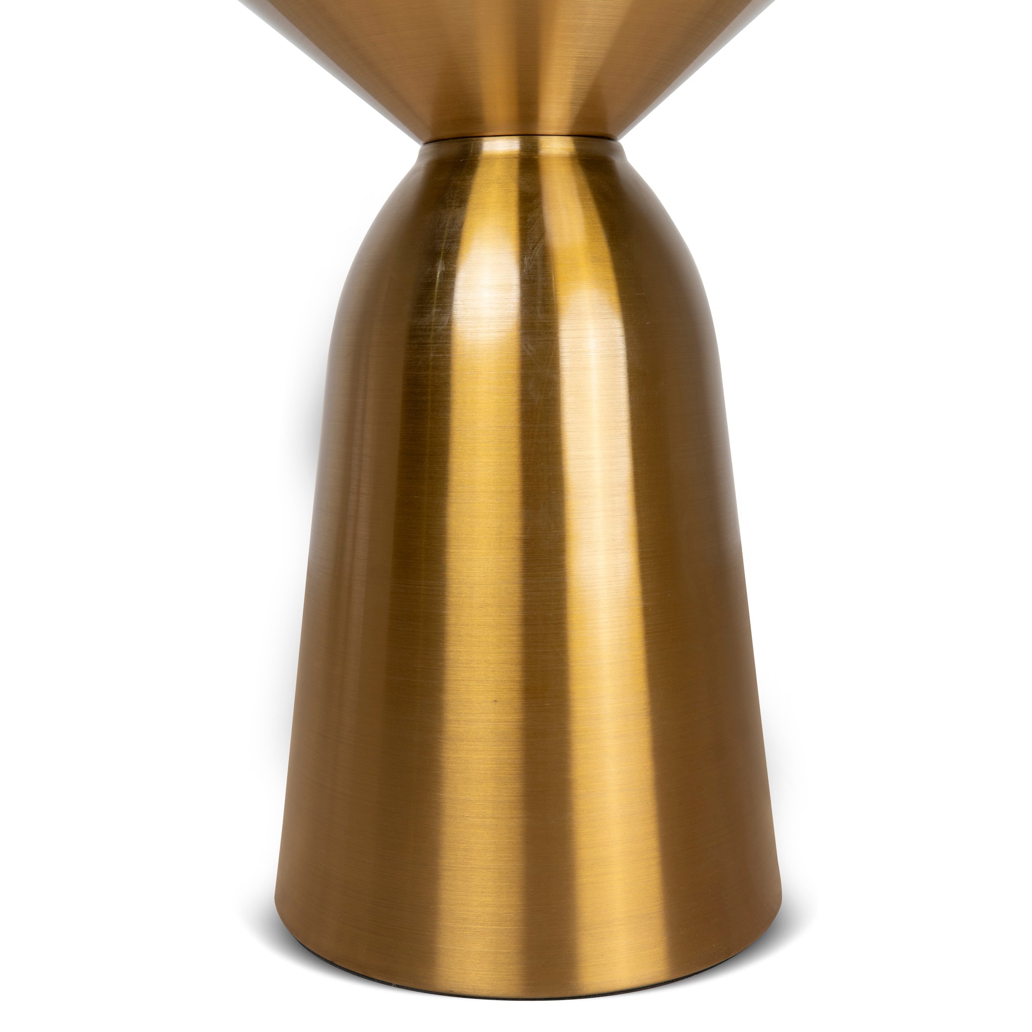 Ex Display - Zenon 45cm Round Side Table - Gold Side Table NY-Core