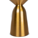 Ex Display - Zenon 45cm Round Side Table - Gold Side Table NY-Core