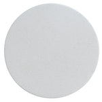 Almas 60cm Fibre Glass Side Table - White Side Table NY-Core   