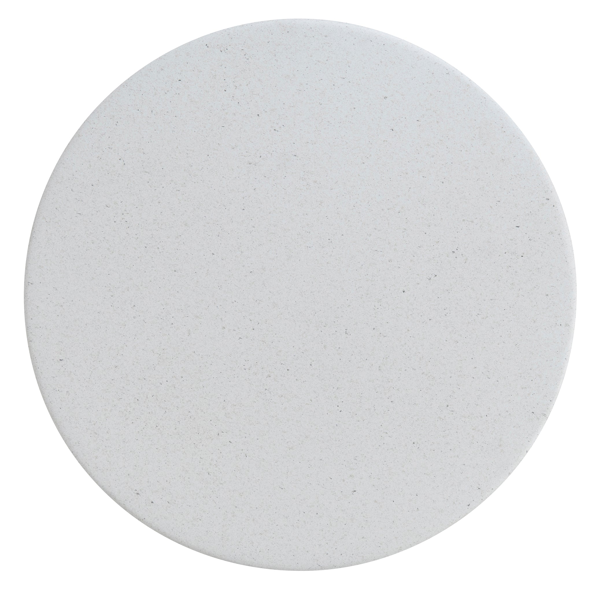 Almas 60cm Fibre Glass Side Table - White Side Table NY-Core   