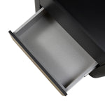 Latonya Bedside Table - Matte Black Bedside Table Iggy-Core