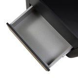 Latonya Bedside Table - Matte Black Bedside Table Iggy-Core