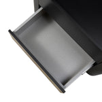 Ex Display - Latonya Bedside Table - Matte Black Bedside Table Iggy-Core