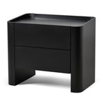Latonya Bedside Table - Matte Black Bedside Table Iggy-Core
