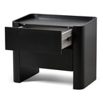 Ex Display - Latonya Bedside Table - Matte Black Bedside Table Iggy-Core