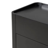 Ex Display - Latonya Bedside Table - Matte Black Bedside Table Iggy-Core